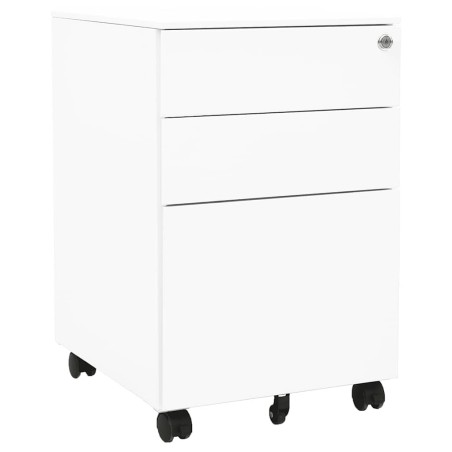 Classeur mobile Blanc 39x45x60 cm Acier 615995615995