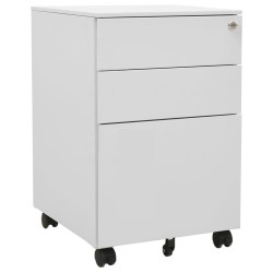 Classeur mobile Gris clair 39x45x60 cm Acier 615999615999