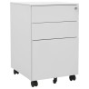 Classeur mobile Gris clair 39x45x60 cm Acier 615999615999