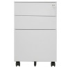 Classeur mobile Gris clair 39x45x60 cm Acier 615999615999