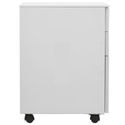 Classeur mobile Gris clair 39x45x60 cm Acier 615999615999