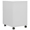 Classeur mobile Gris clair 39x45x60 cm Acier 615999615999