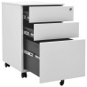 Classeur mobile Gris clair 39x45x60 cm Acier 615999615999