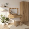 Table de Toilette Marron 100 x 40 x 70 cm Bois d'ingénierie 616004616004