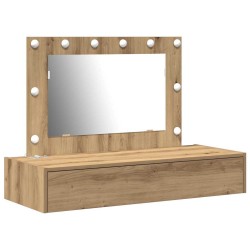 Table de Toilette Marron 100 x 40 x 70 cm Bois d'ingénierie 616004616004