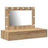 Table de Toilette Marron 100 x 40 x 70 cm Bois d'ingénierie 616004616004