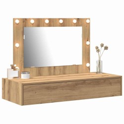 Table de Toilette Marron 100 x 40 x 70 cm Bois d'ingénierie 616004616004