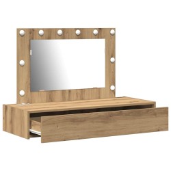 Table de Toilette Marron 100 x 40 x 70 cm Bois d'ingénierie 616004616004