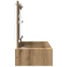 Table de Toilette Marron 100 x 40 x 70 cm Bois d'ingénierie 616004616004