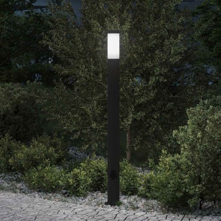 Borne lumineuse avec sortie 110 cm en acier inoxydable IP44 616009616009