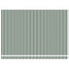 Auvent rétractable manuel Vert et blanc 5 x 3 m 616010616010