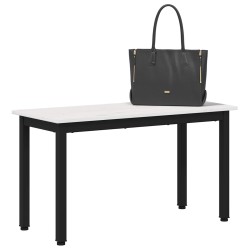 banc Blanc 80 x 35 x 45 cm Bois de pin massif 616021616021
