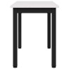 banc Blanc 80 x 35 x 45 cm Bois de pin massif 616021616021