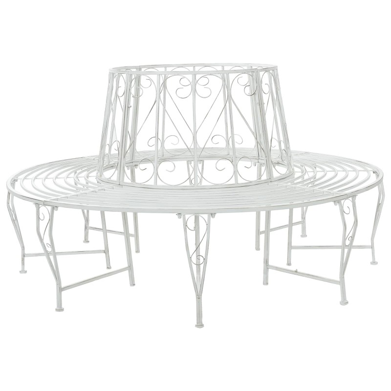 Banc d'Arbre 8-Nombre de places Ø 160 x 89 cm Acier 616025616025