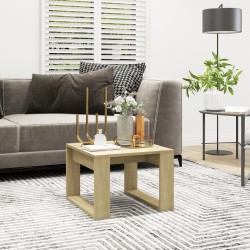 Table d'appoint Chêne sonoma 50x50x35 cm Bois d’ingénierie 616042616042
