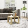 Table d'appoint Chêne sonoma 50x50x35 cm Bois d’ingénierie 616042616042