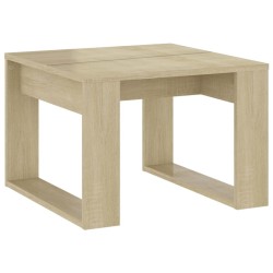 Table d'appoint Chêne sonoma 50x50x35 cm Bois d’ingénierie 616042616042
