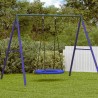 Balançoire en nid Bleu 100 x 100 x 180 cm Plastique 616044616044