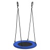 Balançoire en nid Bleu 100 x 100 x 180 cm Plastique 616044616044