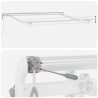 Auvent Rétractable Sable 3,5 x 2 m tissu 616048616048