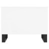 Table basse Blanc 60x44,5x45 cm Bois d'ingénierie 616050616050