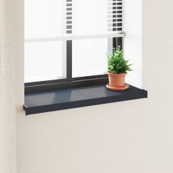 Appui de fenêtre Anthracite avec grain de bois 60 x 30 x 4,5 cm 616055616055