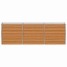 Jardinière surélevée Marron Clair 240 x 40 x 77 cm 616058616058