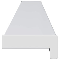 Appui de fenêtre Blanc 120 x 10 x 4,5 cm PVC 616060616060