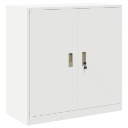 Armoire de rangement Blanc 90 x 40 x 90 cm Acier 616063616063