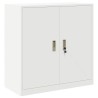 Armoire de rangement Blanc 90 x 40 x 90 cm Acier 616063616063