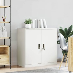 Armoire de rangement Blanc 90 x 40 x 90 cm Acier 616063616063