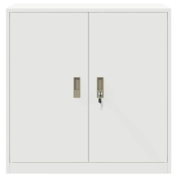 Armoire de rangement Blanc 90 x 40 x 90 cm Acier 616063616063