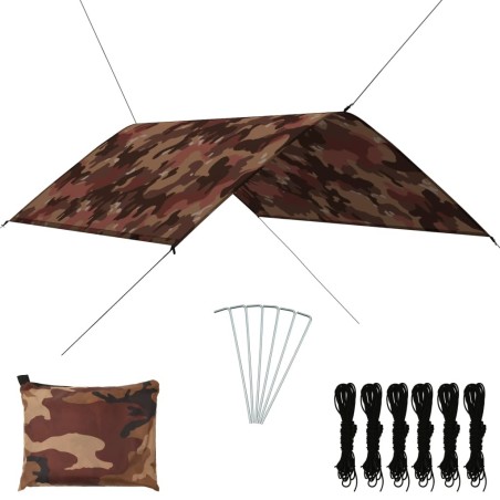 Bâche d'extérieur 3x2 m Camouflage 616067616067