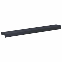 Appui de fenêtre Anthracite avec grain de bois 80 x 10 x 4,5 cm 616072616072