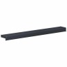 Appui de fenêtre Anthracite avec grain de bois 80 x 10 x 4,5 cm 616072616072