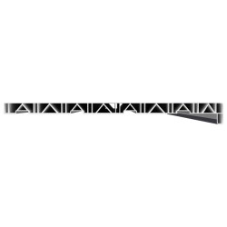 Appui de fenêtre Anthracite avec grain de bois PVC 616073616073