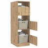 Armoire à Laver avec stockage Chêne artisanal 50 x 68 x 162 cm 616080616080
