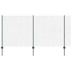 Clôture grillagée avec poteau 10 x 1,2 m Acier recouvert de PVC 616087616087