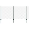 Clôture grillagée avec poteau 10 x 1,2 m Acier recouvert de PVC 616087616087