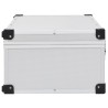 Étui de CD pour 80 CD Aluminium ABS Argenté 616095616095