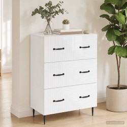 Armoire à tiroirs Blanc brillant 66 x 34,5 x 89,5 cm 616096616096