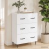 Armoire à tiroirs Blanc brillant 66 x 34,5 x 89,5 cm 616096616096