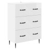 Armoire à tiroirs Blanc brillant 66 x 34,5 x 89,5 cm 616096616096