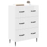 Armoire à tiroirs Blanc brillant 66 x 34,5 x 89,5 cm 616096616096