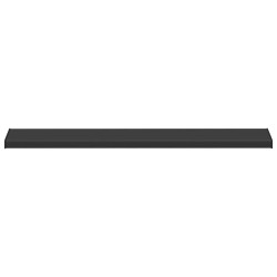 Appui de fenêtre Noir avec grain de bois 160 x 25 x 4,5 cm PVC 616098616098