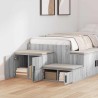 Armoire de rangement 2 pcs Gris Sonoma 108 x 41 x 40 cm 616100616100