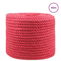Corde en Jute Rouge Jute 100% Tossa 616102616102