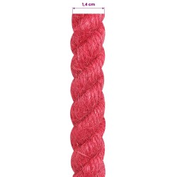 Corde en Jute Rouge Jute 100% Tossa 616102616102