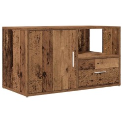 Armoire d'angle vieux bois 200x40x45 cm bois d'ingénierie 616103616103