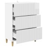 Armoire à tiroirs Blanc brillant 66 x 34,5 x 90 cm 616104616104